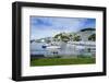 Little Boats in the Harbour of Wellington, North Island, New Zealand, Pacific-Michael-Framed Photographic Print