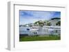 Little Boats in the Harbour of Wellington, North Island, New Zealand, Pacific-Michael-Framed Photographic Print