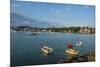 Little boats in the Magenta Port Sud, bay, Noumea, New Caledonia, Pacific-Michael Runkel-Mounted Photographic Print