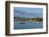 Little boats in the Magenta Port Sud, bay, Noumea, New Caledonia, Pacific-Michael Runkel-Framed Photographic Print