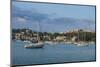 Little boats in the Magenta Port Sud, bay, Noumea, New Caledonia, Pacific-Michael Runkel-Mounted Photographic Print