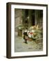 Little Boy at the Market-Victor Gabriel Gilbert-Framed Giclee Print