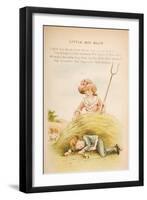 Little Boy Blue, from 'Old Mother Goose's Rhymes and Tales', Published by Frederick Warne and…-Constance Haslewood-Framed Giclee Print