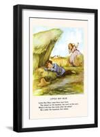 Little Boy Blue-Bird & Haumann-Framed Art Print