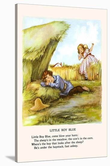 Little Boy Blue-Bird & Haumann-Stretched Canvas