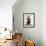 Little Boy Cowboy Plays Guitar While Riding His Horse, Ca. 1956-null-Framed Photographic Print displayed on a wall