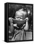 Little Boy Eating a Watermelon-John Phillips-Framed Stretched Canvas