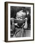 Little Boy Eating a Watermelon-John Phillips-Framed Photographic Print