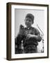 Little Boy Holding His New Pet Snake-Carl Mydans-Framed Photographic Print