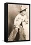 Little Boy in Cowboy Outfit-null-Framed Stretched Canvas