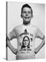 Little Boy Modeling Sitting Bull T-Shirt-Al Fenn-Stretched Canvas