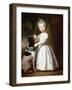 Little Boy with a Dog, C.1757-George Romney-Framed Giclee Print