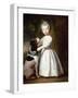 Little Boy with a Dog, C.1757-George Romney-Framed Giclee Print