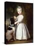 Little Boy with a Dog, C.1757-George Romney-Stretched Canvas