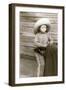 Little Boy with Toy Pistol-null-Framed Art Print