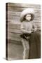 Little Boy with Toy Pistol-null-Stretched Canvas