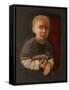 Little Boy Working Something Out, 2009-Stevie Taylor-Framed Stretched Canvas