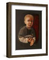 Little Boy Working Something Out, 2009-Stevie Taylor-Framed Giclee Print