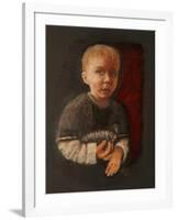 Little Boy Working Something Out, 2009-Stevie Taylor-Framed Giclee Print