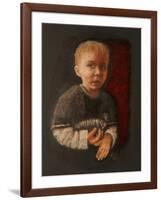 Little Boy Working Something Out, 2009-Stevie Taylor-Framed Giclee Print