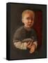 Little Boy Working Something Out, 2009-Stevie Taylor-Framed Stretched Canvas