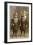 Little Boys Dressed as German Soldiers-null-Framed Art Print