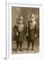 Little Boys Dressed as German Soldiers-null-Framed Art Print