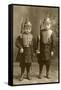 Little Boys Dressed as German Soldiers-null-Framed Stretched Canvas