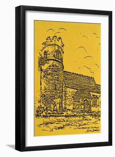 Little Bradley Church, Suffolk-Brenda Brin Booker-Framed Giclee Print