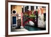 Little Bridge, Venice, Italy-George Oze-Framed Photographic Print