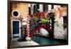 Little Bridge, Venice, Italy-George Oze-Framed Photographic Print