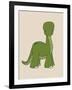 Little Brontosaurus-Designs Sweet Melody-Framed Art Print