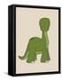 Little Brontosaurus-Designs Sweet Melody-Framed Stretched Canvas