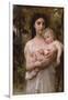 Little Brother-William Adolphe Bouguereau-Framed Art Print