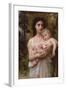 Little Brother-William Adolphe Bouguereau-Framed Art Print