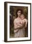 Little Brother-William Adolphe Bouguereau-Framed Premium Giclee Print