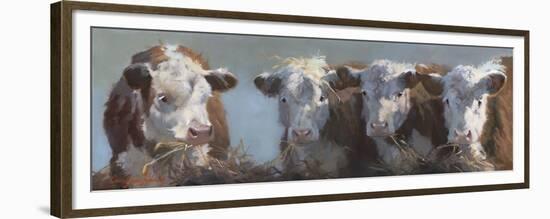 Little Bull & the Babes-Carolyne Hawley-Framed Premium Giclee Print