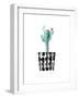 Little Cactus-Dakota London-Framed Art Print