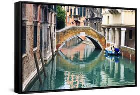 Little Canal in Venice-prochasson-Framed Stretched Canvas
