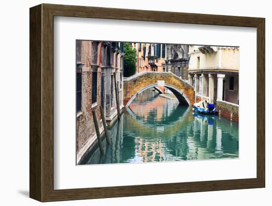 Little Canal in Venice-prochasson-Framed Photographic Print