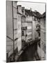 Little Canal, Prague, Czech Republic-Cyndi Schick-Mounted Giclee Print