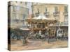 Little Carousel, Montpellier-Pat Maclaurin-Stretched Canvas