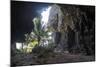 Little chapel in the grey Lekiny cliffs, Ouvea, Loyalty Islands, New Caledonia, Pacific-Michael Runkel-Mounted Photographic Print