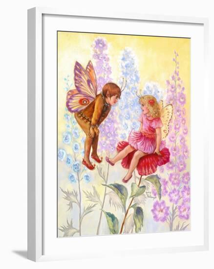 Little Chat-Judy Mastrangelo-Framed Giclee Print