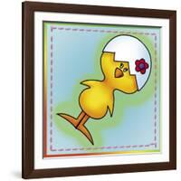 Little Chickens 2-Maria Trad-Framed Giclee Print