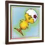 Little Chickens 2-Maria Trad-Framed Giclee Print