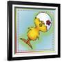 Little Chickens 2-Maria Trad-Framed Giclee Print