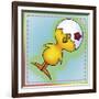 Little Chickens 2-Maria Trad-Framed Giclee Print