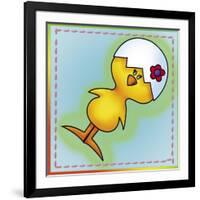 Little Chickens 2-Maria Trad-Framed Giclee Print