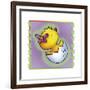 Little Chickens 3-Maria Trad-Framed Giclee Print